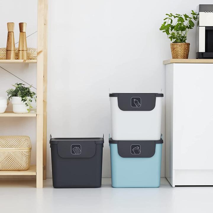 Immagine prodotto Jive Set di 3 sistemi di separazione dei rifiuti (30 l)
