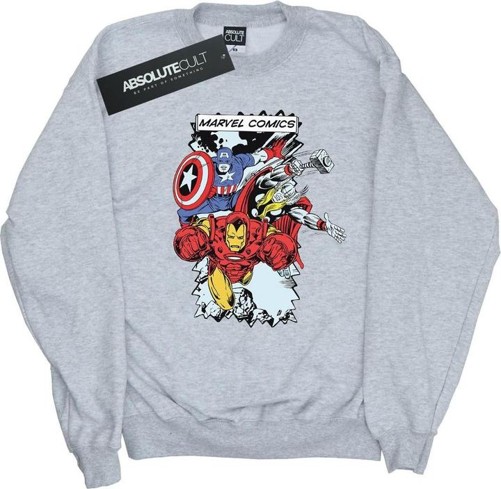 Comic Characters Sweatshirt (XXL)