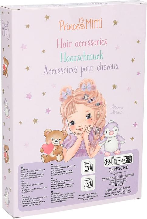 Immagine prodotto Princess Mimi - Hair Accessories - Powdery Pinks and Purples (Set)
