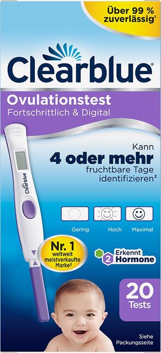 Actual product image Clearblue Ovulation Test Advanced & Digital 20pcs.