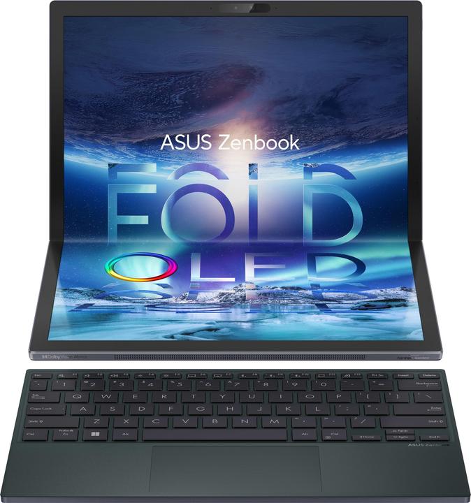 ASUS Zenbook 17 Fold OLED 90NB0WX1-M001A0 -17.3"" 2,5K OLED 165Hz, i7-1250U, 16GB RAM, 1TB SSD, Windows 1 (17.30", Intel Core i7-1250U, 16 Go, 1000 Go)
