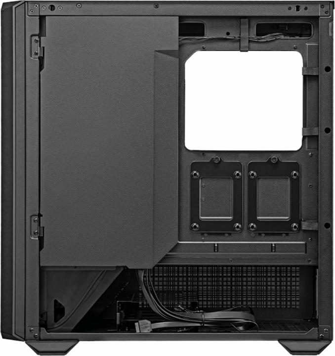 Actual product image Cougar MX600 Black | PC Case | Mid Tower / Mesh Front Panel / 3 x 140mm + 1 x 120mm Fans / (mATX, Mini-ITX, ATX, SSI CEB)