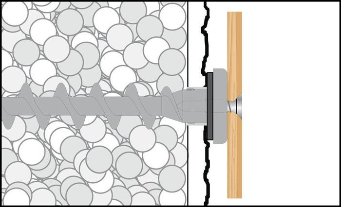 Produktbild Celo Isolierplattenschraube IPS 80 Länge 80 mm signalweiss (50 Schrauben pro Stück)