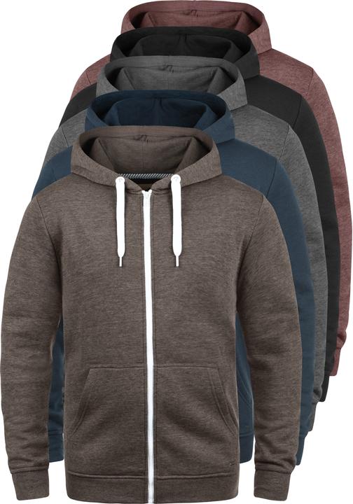 Immagine prodotto Solid Olli ZipHood Felpa Con Cappuccio Giacca Tuta Da Uomo Con Cappuccio Stampa (M)