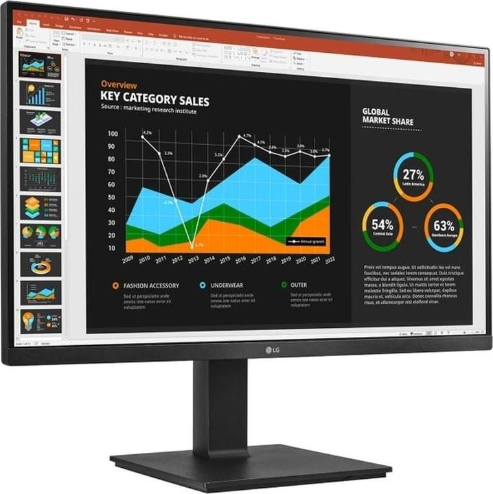 Produktbild LG 27BQ75QB-B (2560 x 1440 Pixel, 27")
