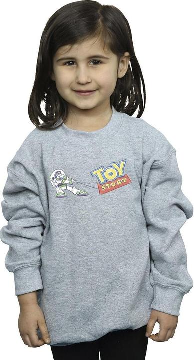 Produktbild Disney Toy Story Buzz Pulling Logo Sweatshirt Mädchen (104)