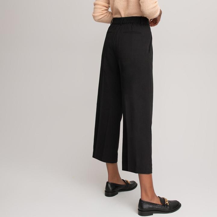 Immagine prodotto La Redoute Collections Pantaloni a pieghe larghe (42)