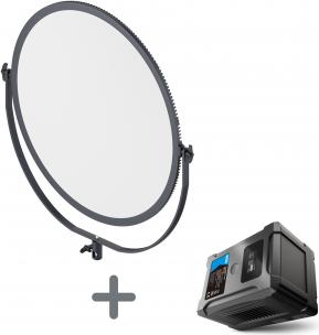 Image du produit Newell Lampe LED Air Artha Max XL et kit de batterie LCD à monture en V BP-150