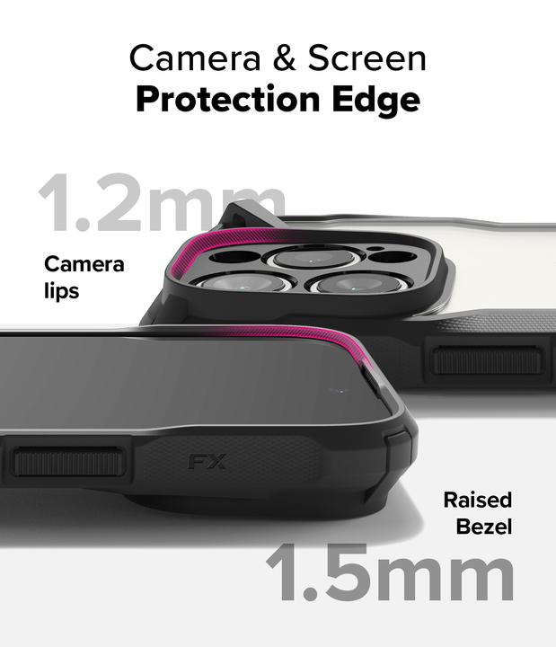 Actual product image Ringke Case for iPhone 16 Pro FUSION X BLACK (Apple iPhone 16 Pro)