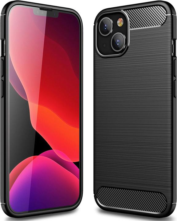 Image du produit Nalia Étui en silicone aspect carbone (Apple iPhone 14)