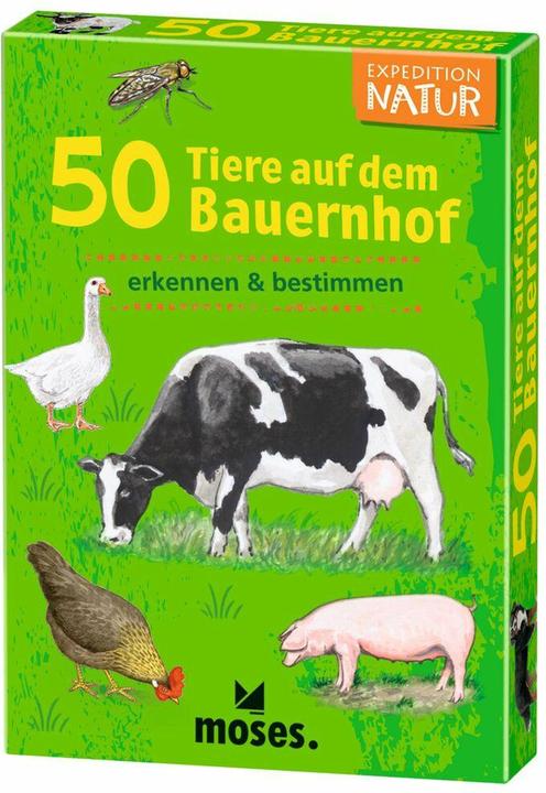 Produktbild 50 Tiere auf dem Bauernhof (Deutsch)