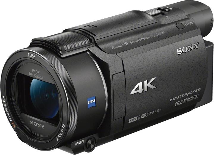 Produktbild Sony FDR AX53 4K Handycam (8.29 Mpx, 25p, 20 x)