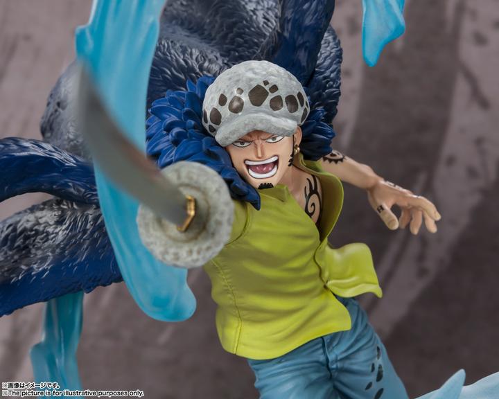 Produktbild Bandai ST One Piece Zero Trafalgar Law Batt Onigashima 24cm