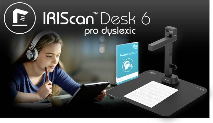 Actual product image Iris IRISCan Desk 6 Pro A3 dyslexic portable scanner/camera (USB)