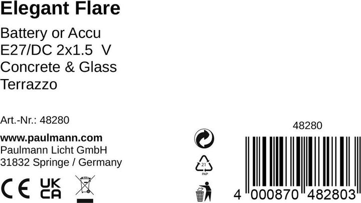 Produktbild Pauleen Elegant Flare (3 lm, E27)