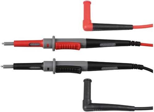 Velleman JEU DE CORDONS DE MESURE EN PVC, CAT IV - 10A - 2mm/4mm - LONGUEUR 100 cm