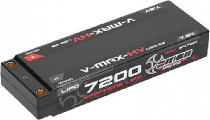 Image du produit Team Orion V-Max-HV Graphene Tech 7200 LCG 7.6V 2S 128C (7.60 V, 7200 mAh)