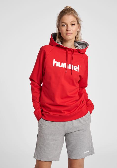 Immagine prodotto hummel Go Cotone Logo Felpa Con Cappuccio Donna (XS)