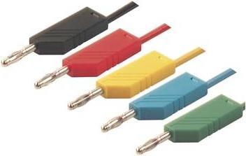 Actual product image Hirschmann MEASURING LEAD 4mm 100cm / GREEN (MLN-SIL 100/1)