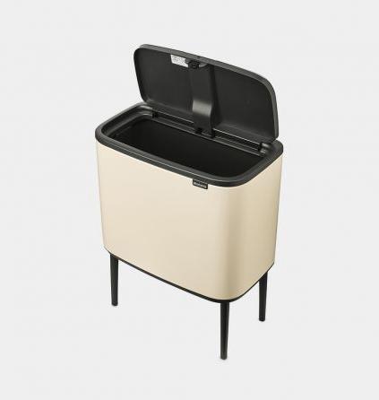 Image du produit Brabantia Poubelle de recyclage Bo Touch Bin 36 l, beige clair (36 l)