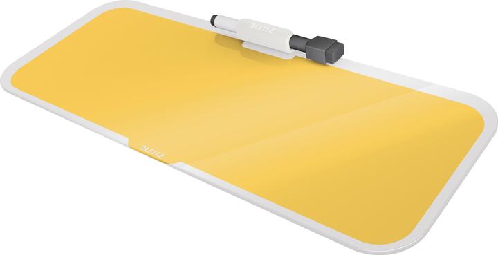 Image du produit Leitz Tableau de bord en verre jaune (38 x 15 cm)