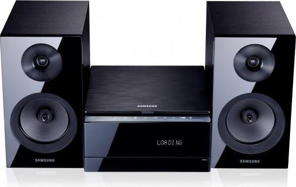 Produktbild Samsung MM-E430D - DVD-Mikroanlage mit iPhone/iPad Dock, UKW-Tuner, Bluetooth und USB (Bluetooth, 2x 60 W)