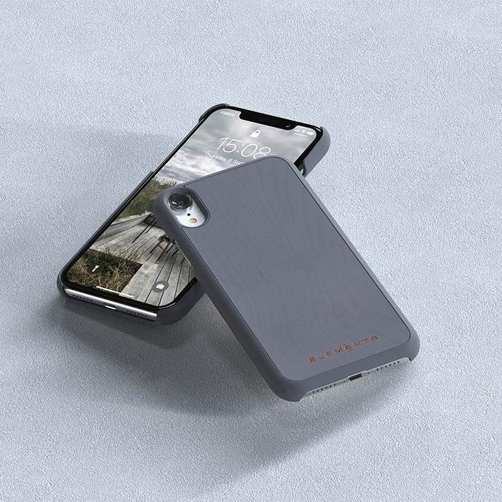 Actual product image Nordic Elements Original Gefion - Iphone Xr Case with Real Maple Wood (Medium Gray) (Apple iPhone XR)