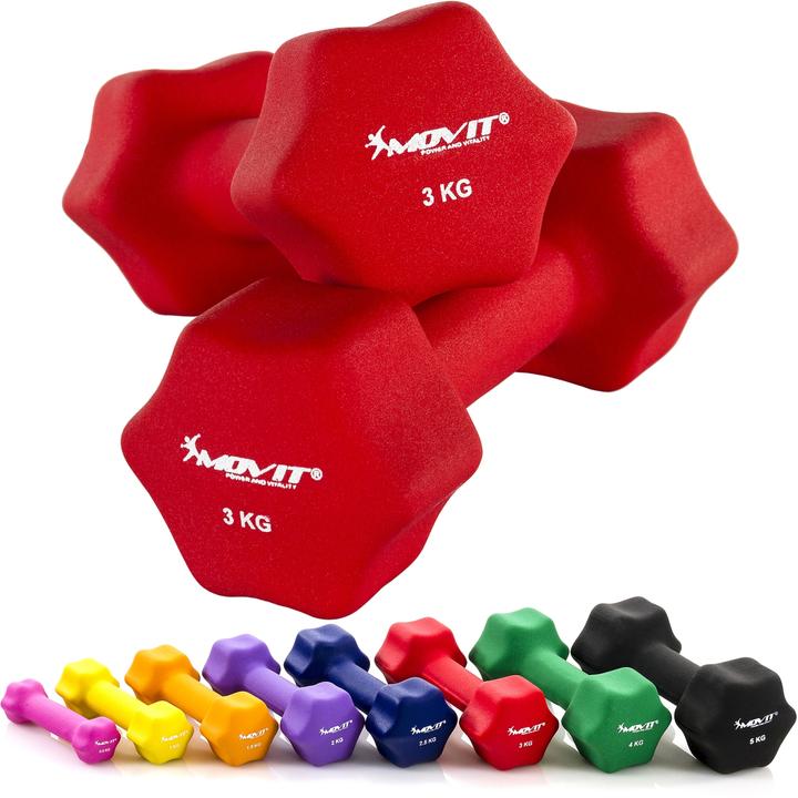 Actual product image Movit Profi Neopren (2 x 3 kg)