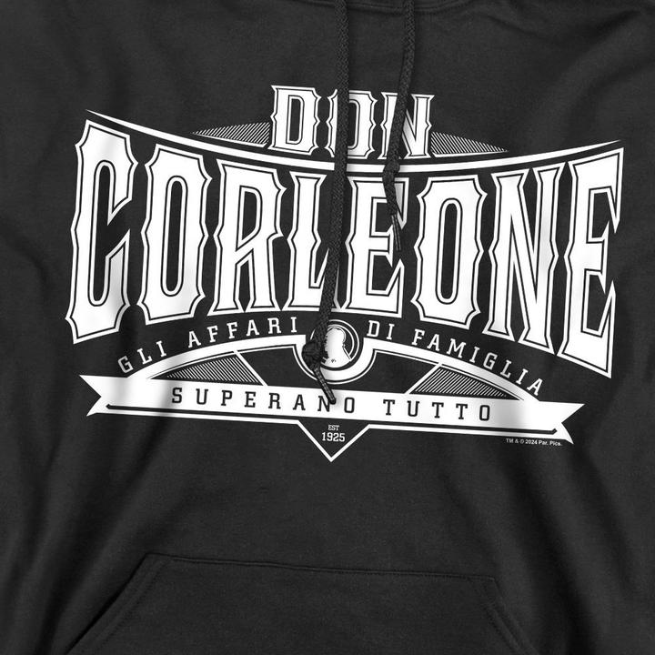 Immagine prodotto The Godfather Felpa con Cappuccio Don Vito Corleone Testo Uomo (S)