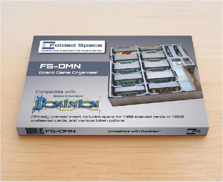 Actual product image Folded Space FS-DMN - Insert: Dominion (for sleeved and unsleeved cards)
