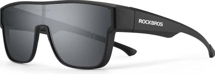 Actual product image Rockbros SP304 polarizing cycling glasses - gray (Grey, Grey)
