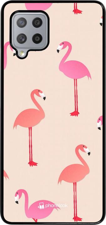 Produktbild PhoneLook Hülle Pink Flamingos Pattern (Samsung Galaxy A42 5G)