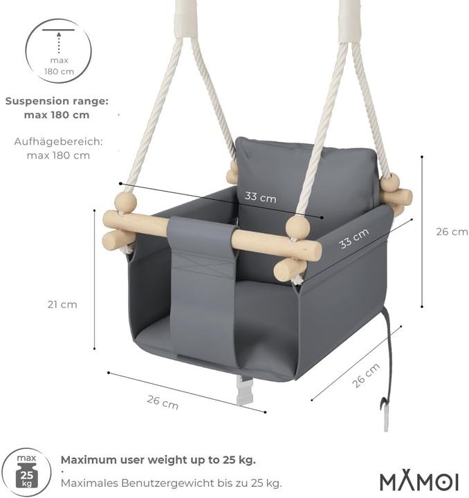 Produktbild Mamoi Kinderschaukel