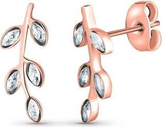 Produktbild Vuch Charming bronze earrings with zirconia Zotie Rose Gold