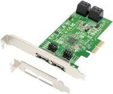 Actual product image Dawicontrol 4-channel SATA RAID 5 PCIe 2nd controller