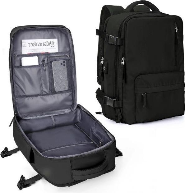 Actual product image MU Style Bronx Series travel backpack with USB port