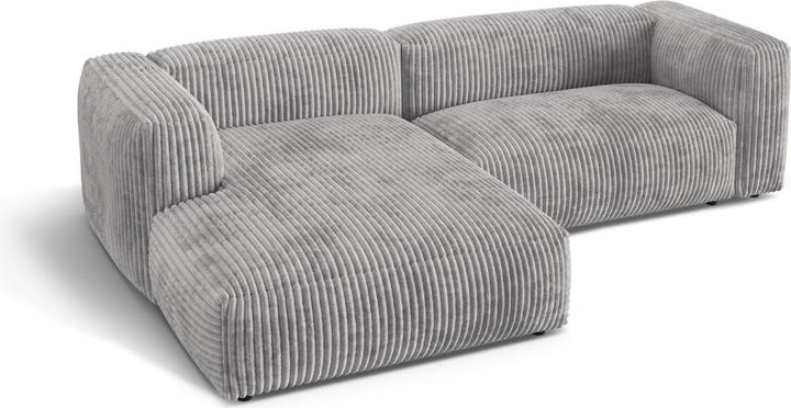 Actual product image Micadoni Modular Left Corner Sofa, "Martina", 2 Seats, 283x176x75 Made in Europe (Corner sofa)