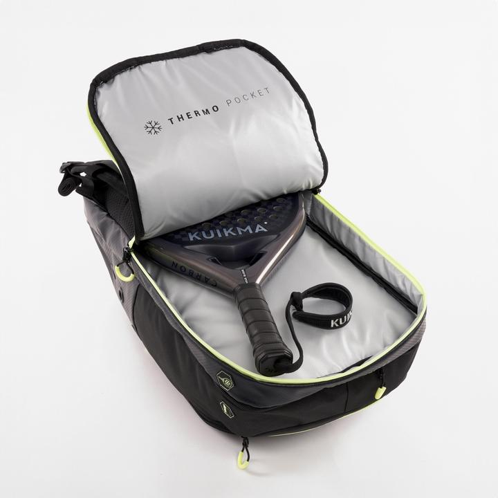 Produktbild Kuikma Isothermischer Padelrucksack 30 Liter - PBP 900 grau/gelb