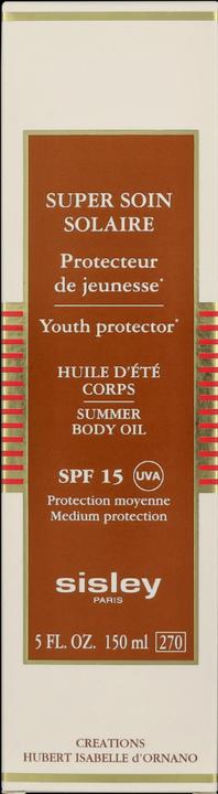 Immagine prodotto Sisley Super Soin Solaire Huile d'Été Corps SPF15 150ml (Olio abbronzatura, SPF 15, 150 ml, 150 g)