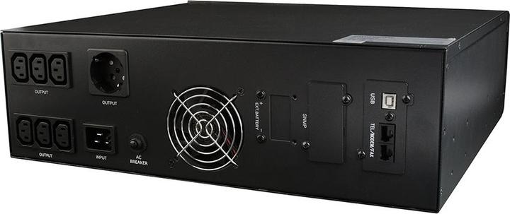 Produktbild Gembird USV mit LCD Anzeige, AVR, 3000 VA, Rack sw (3000 VA, 1800 W, Line-Interaktiv USV)