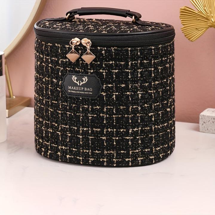 Immagine prodotto Only-Bags.Store Organizzatore di trucchi Chic di grande capacità - Custodia portatile per cosmetici, impermeabile e