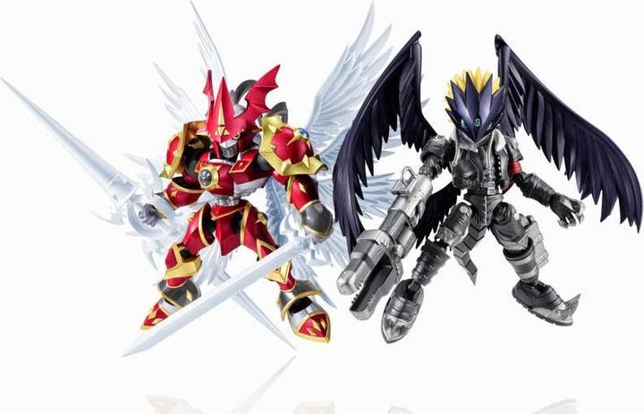 Actual product image Bandai Digimon Tamers figurine NXEDGE STYLE Dukemon / Gallantmon: Crimsonmode 9 cm