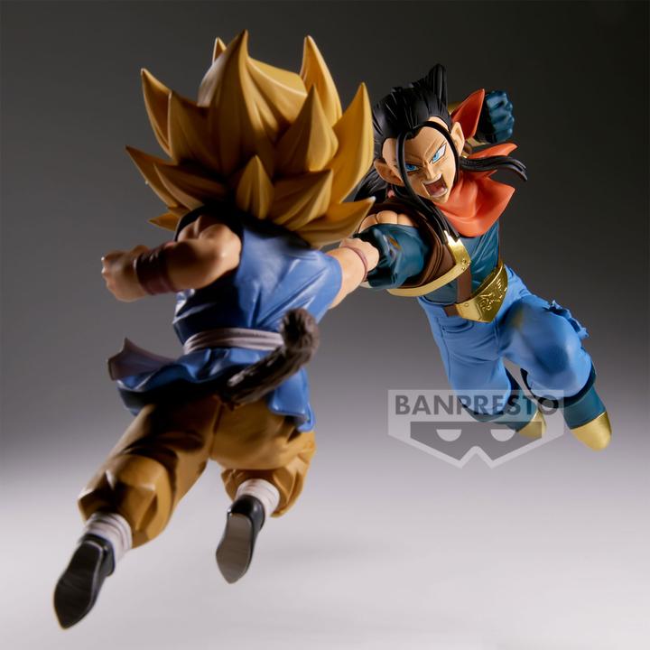 Image du produit Banpresto Dragon Ball GT - Match Makers - Super Saiyan Son Goku (VS Super C-17) Statue 9cm