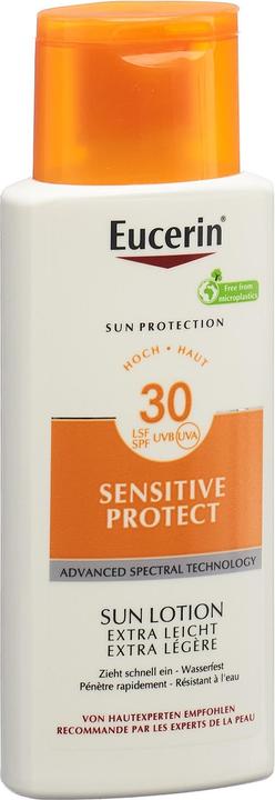 Eucerin SUN Sensitive Protect (Sonnenlotion, SPF 30, 150 ml, 196 g)