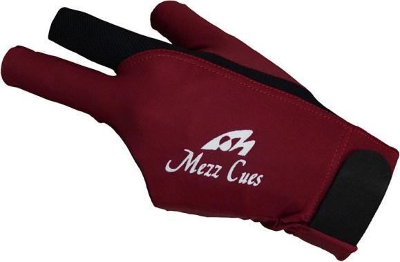 Mezz Cues Handschuh rot, Gr. XS