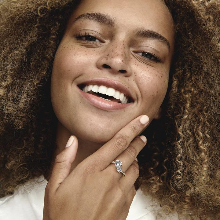 Produktbild Pandora Doppel Herz (58, 585/14 K Gold)