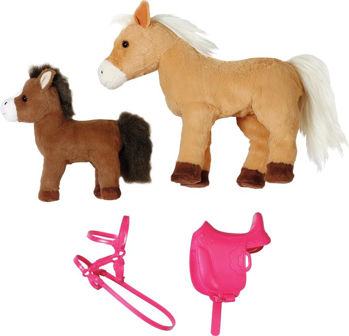 Actual product image Zapf Creation BABY Born horse Sunny & foal Pony Farm