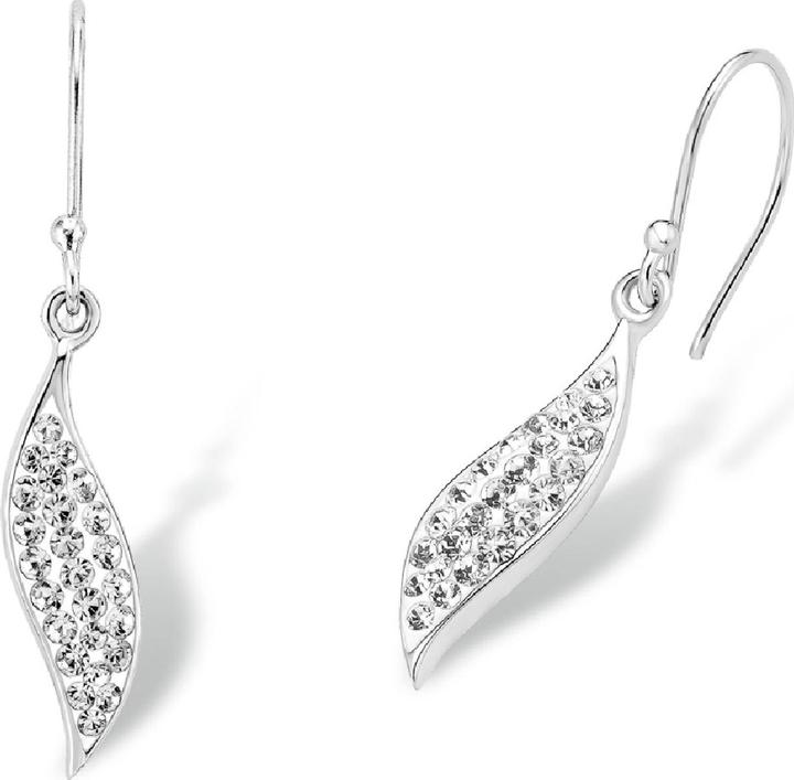 Amor Ohrhänger (Silber, Swarovski Kristall)