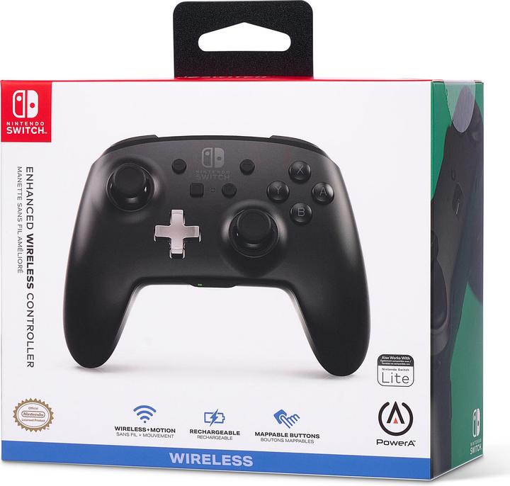 Immagine prodotto PowerA Manette Sans-Fil Noir NS (Switch)