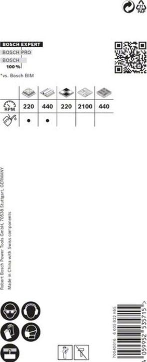 Immagine prodotto Bosch Professional Zubehör Sega a tazza EXPERT per materiali duri, 40 x 60 mm (40 millimetri)